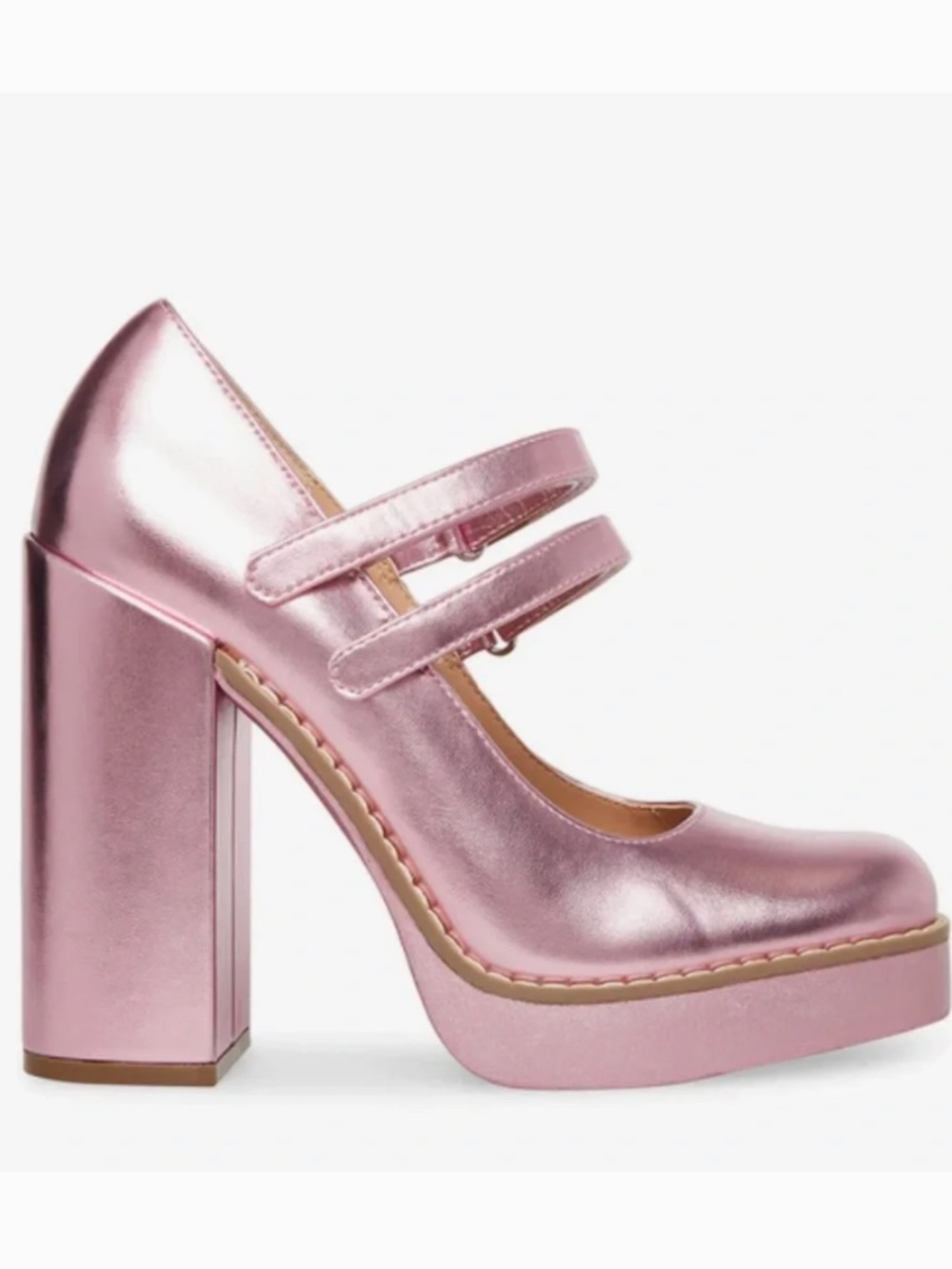 Steve Madden Twice Pump Mary Jane Platform
